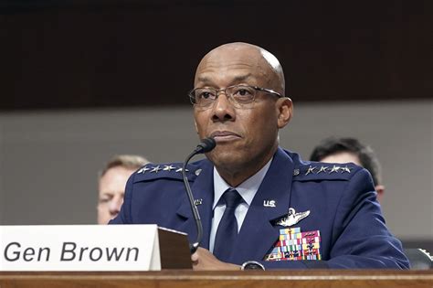 CQ Brown Out As Joint Chiefs Chairman