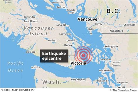 5.1 Earthquake: BC South Coast Impact