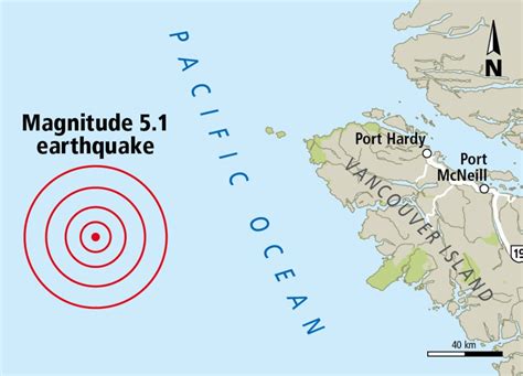 5.1 Earthquake Hits Vancouver, Victoria