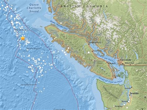 5.1 Earthquake Strikes Vancouver Island