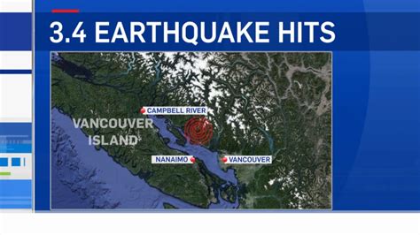 5.1 Quake Hits Near Sunshine Coast, Shakes Vancouver