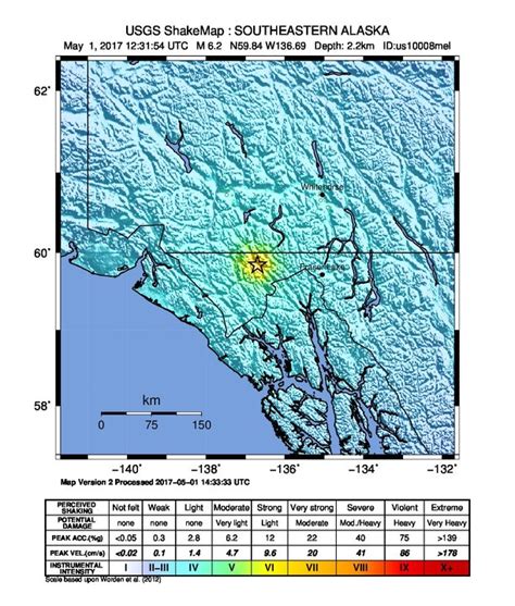 BC Earthquake: Aftershocks Expected