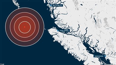 Earthquake Strikes Vancouver Area