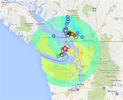 Southwest BC Shaken By 5.1 Earthquake