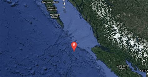 Strong Quake: BC South Coast Shaken