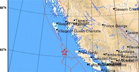 Vancouver Feels 5.1 Earthquake Near Sunshine Coast